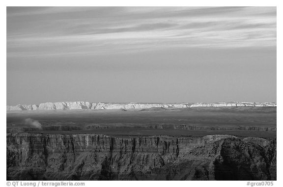 Painted Desert at sunset. Grand Canyon National Park, Arizona, USA.