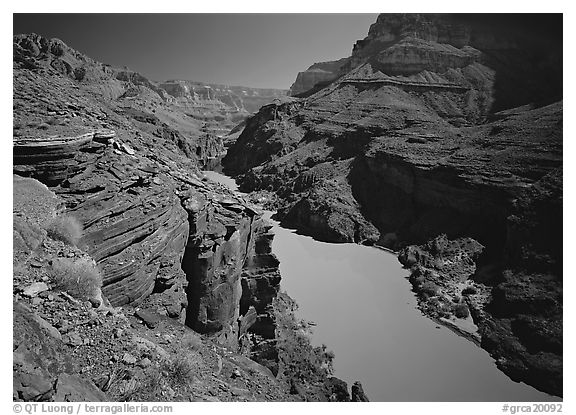 Colorado River between Tapeats Creek and Deer Creek. Grand Canyon National Park, Arizona, USA.