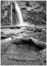 Havasu Canyon near Hualapai Hilltop. Grand Canyon National Park, Arizona, USA. (black and white)