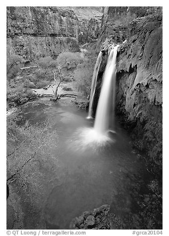 Havasu Falls, Havasu Canyon. Grand Canyon National Park, Arizona, USA.