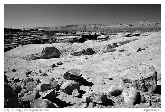 Esplanade, mid-day. Grand Canyon National Park, Arizona, USA.