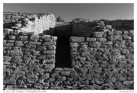 Far View House, early morning. Mesa Verde National Park, Colorado, USA.