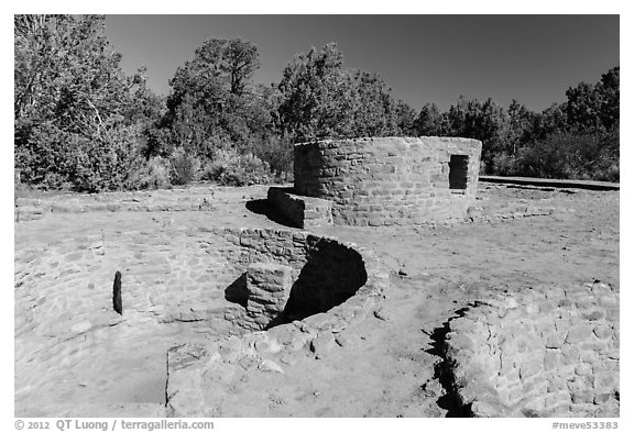 Far View Tower. Mesa Verde National Park, Colorado, USA.