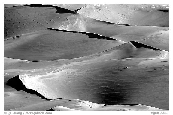 Dune ridges. Great Sand Dunes National Park, Colorado, USA.