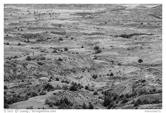 Painted Canyon. Theodore Roosevelt National Park, North Dakota, USA.