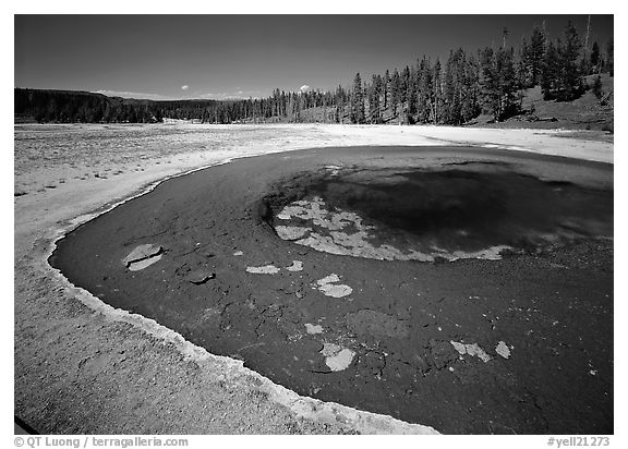 Beauty Pool. Yellowstone National Park, Wyoming, USA.