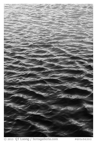 Reflections in moat. Dry Tortugas National Park, Florida, USA.