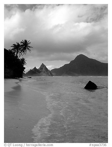 South Beach, Ofu Island. National Park of American Samoa