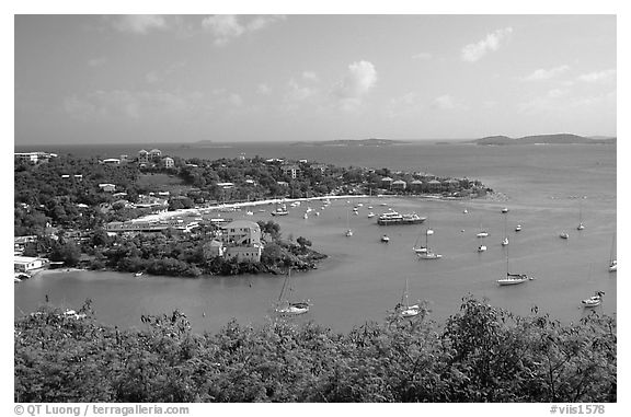 Cruz Bay. Virgin Islands National Park, US Virgin Islands.