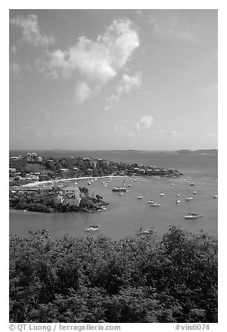 Cruz Bay harbor. Virgin Islands National Park, US Virgin Islands.