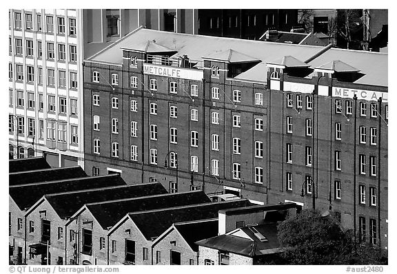 Colonial-era buildings of the Rocks. Sydney, New South Wales, Australia