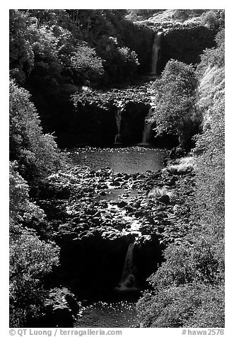 Umauma Falls. Big Island, Hawaii, USA