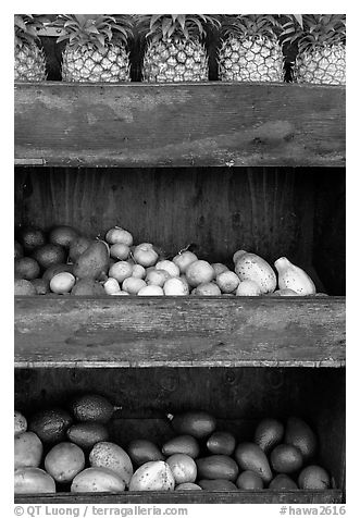 Fruit stand detail. Maui, Hawaii, USA