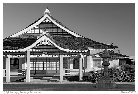 Zen temple, Hanapepe. Kauai island, Hawaii, USA