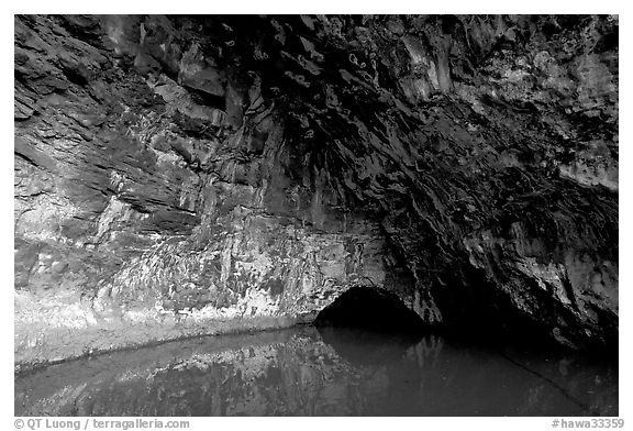 Waikanaloa wet cave. North shore, Kauai island, Hawaii, USA