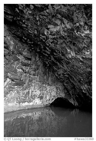 Waikanaloa wet cave. North shore, Kauai island, Hawaii, USA