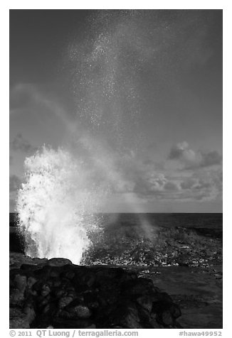 Spouting Horn, Poipu. Kauai island, Hawaii, USA