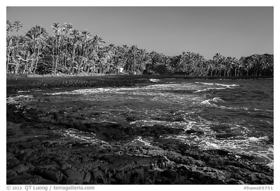 Punaluu beach. Big Island, Hawaii, USA