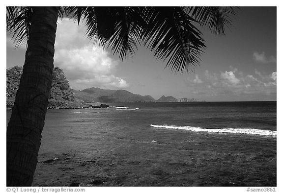 Coast from Onena. Tutuila, American Samoa