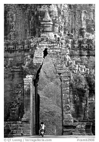 Gate of temple complex. Angkor, Cambodia
