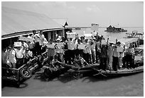 Waiting for the tourists in Siem Reap. Cambodia (black and white)