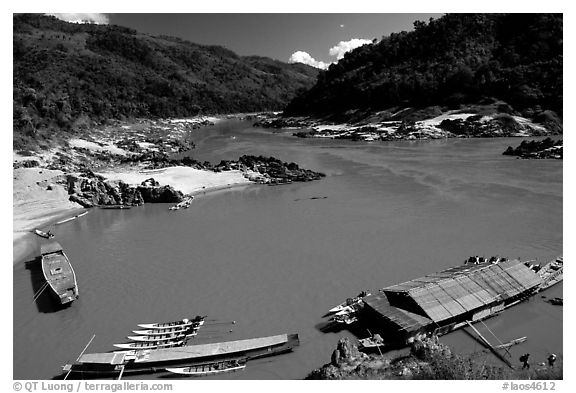 Pakbeng. Mekong river, Laos