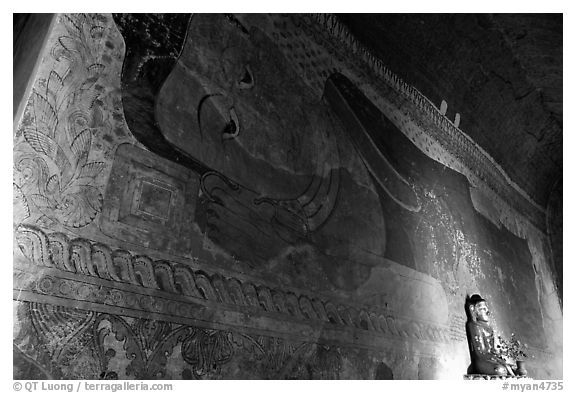 Fresco. Bagan, Myanmar