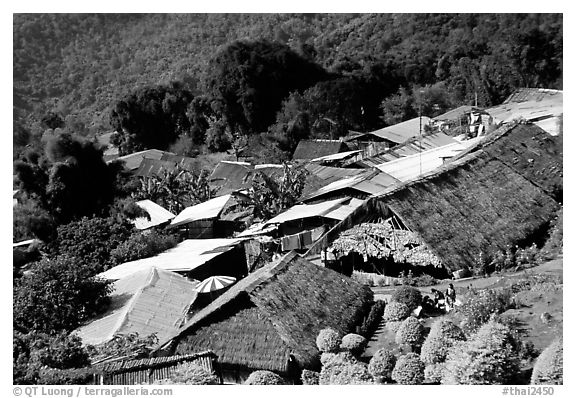 Hmong village. Chiang Mai, Thailand