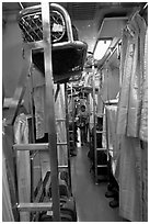 Thai sleep train. Thailand ( black and white)