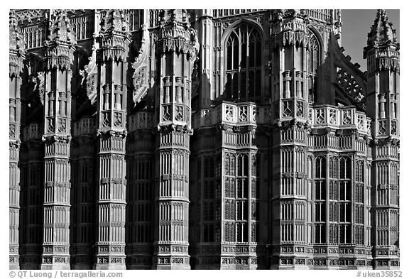 Architectural detail, Westminster Abbey. London, England, United Kingdom