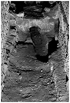 Original water conduct system in the Roman Bath. Bath, Somerset, England, United Kingdom (black and white)