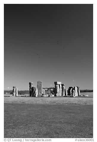 Stone circle, Stonehenge, Salisbury. England, United Kingdom