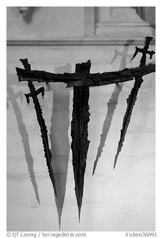 Altar of Sword's Point, site of Thomas Beckett martyrdom, Canterbury Cathedral. Canterbury,  Kent, England, United Kingdom