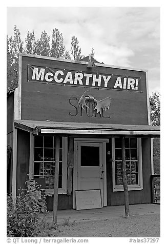 Old store building. McCarthy, Alaska, USA