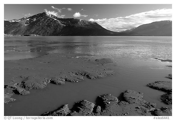 Mud flats, Turnagain Arm. Alaska, USA