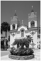 Portuguese Cathedral. San Jose, California, USA ( black and white)