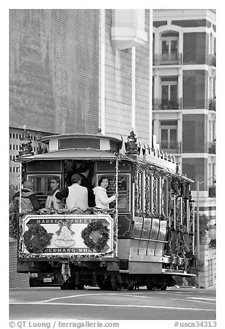 Cable-car. San Francisco, California, USA