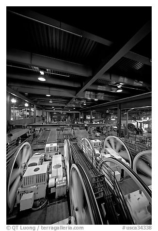 Cable Car Barn and Powerhouse. San Francisco, California, USA