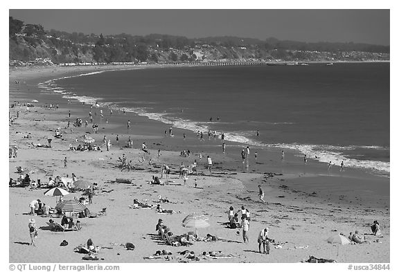 New Brighton State Beach, afternoon, Capitola. Capitola, California, USA