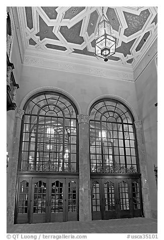 Entrance hall of California Theatre. San Jose, California, USA