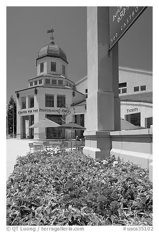 Center for Performing Arts, Castro Street, Mountain View. California, USA