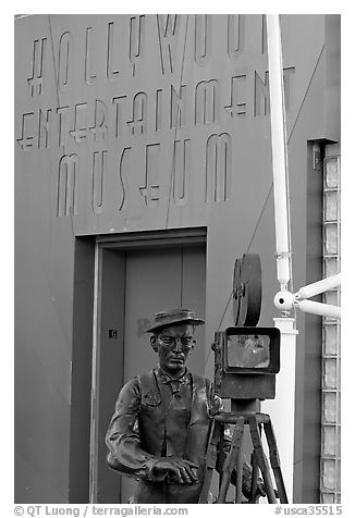 Entrance of the Hollywood Entertainment Museum. Hollywood, Los Angeles, California, USA