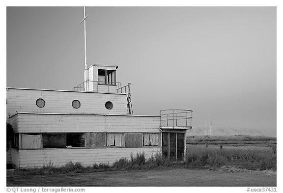 Old yacht club, Baylands Park. Palo Alto,  California, USA