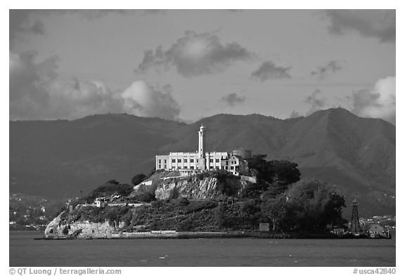 Alcatraz Island and prison. San Francisco, California, USA