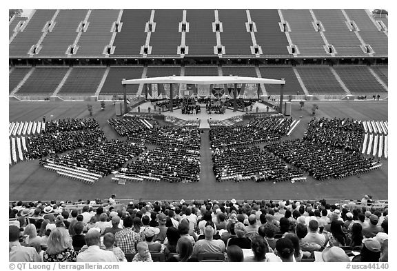 Stanford University commencement. Stanford University, California, USA