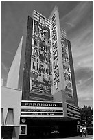 Paramount Theater. Oakland, California, USA ( black and white)