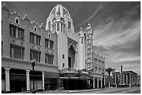 Oakland Fox Theater. Oakland, California, USA (black and white)