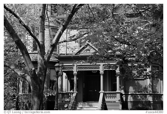 Victorian house, Preservation Park. Oakland, California, USA