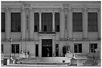 University Library, CAL. Berkeley, California, USA (black and white)