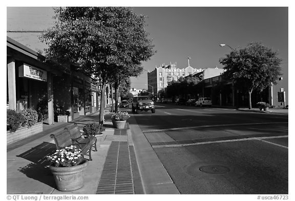 Main street. Watsonville, California, USA